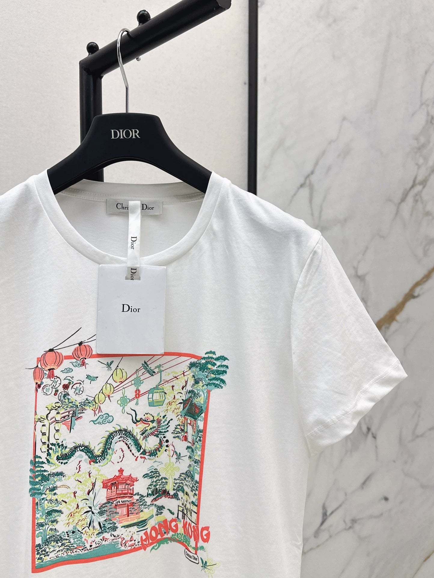 2025 new product Round neck printed T-shirt