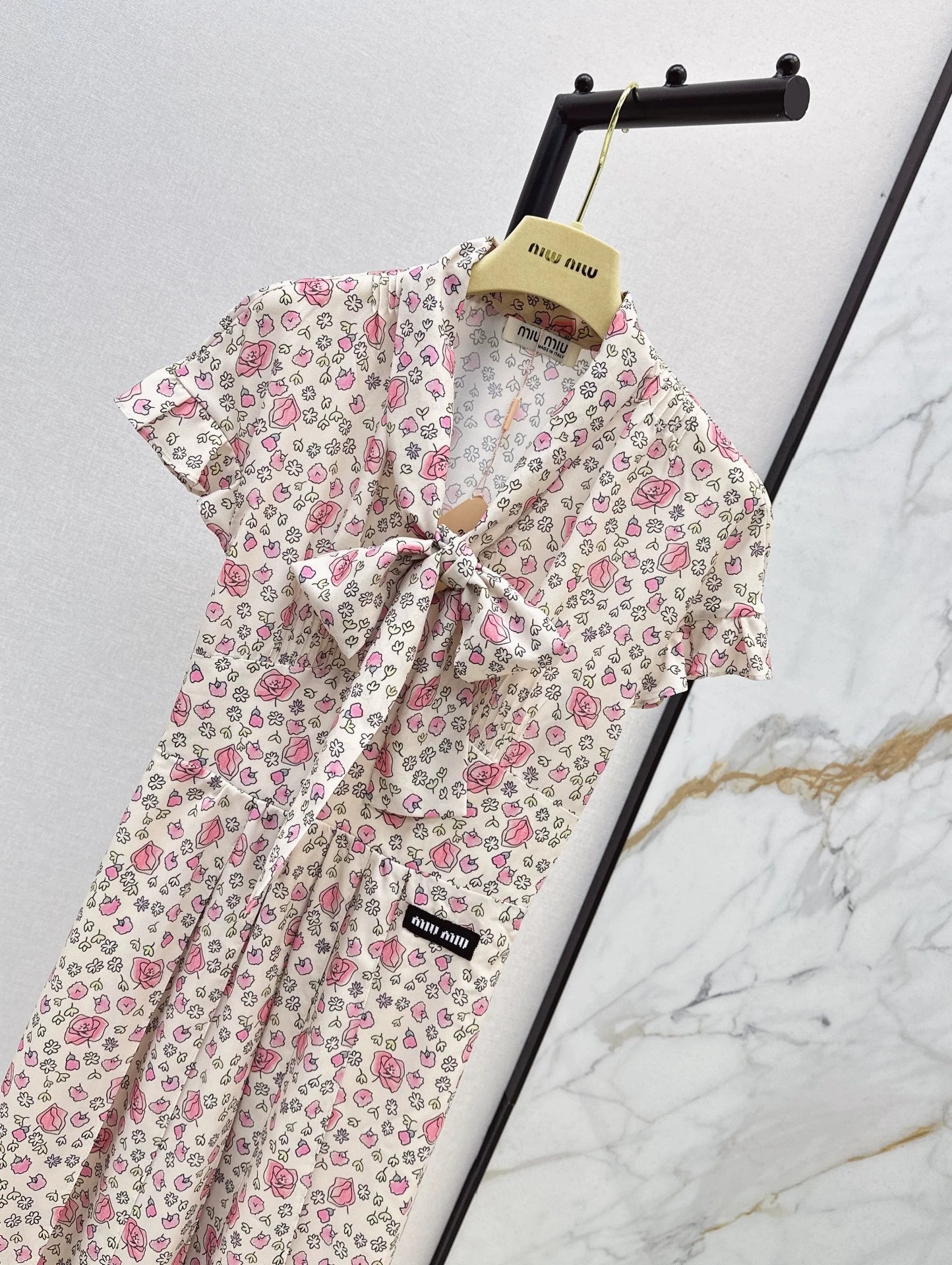 2025 new product Floral retro dress