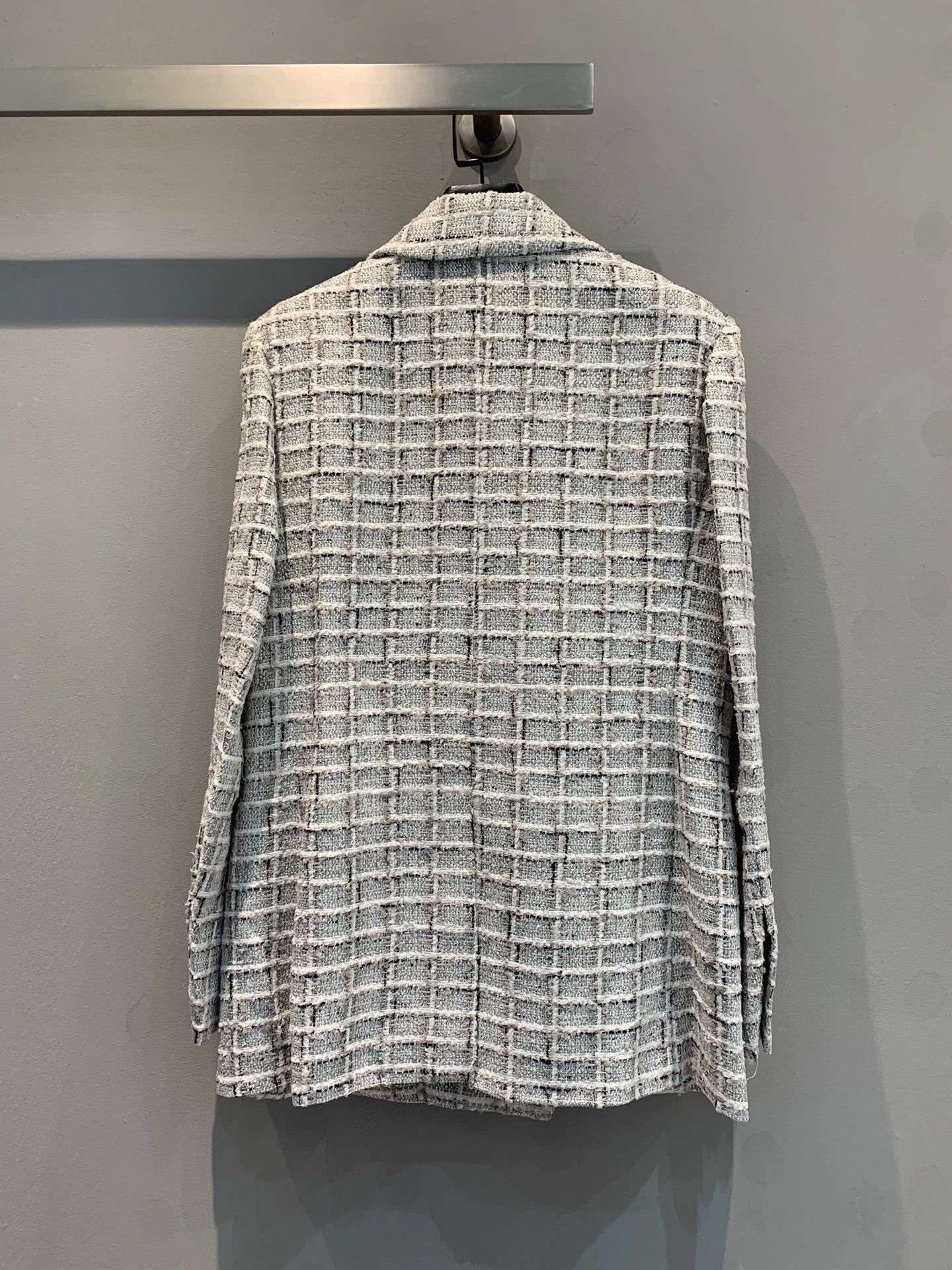 25fw Plaid woven suit jacket(Medieval Series)