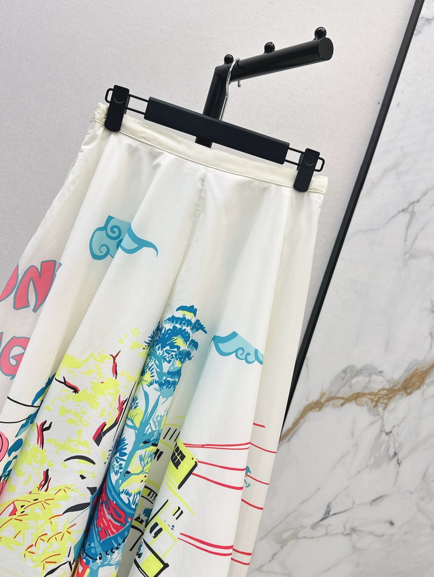 2025 new product Printed skirt
