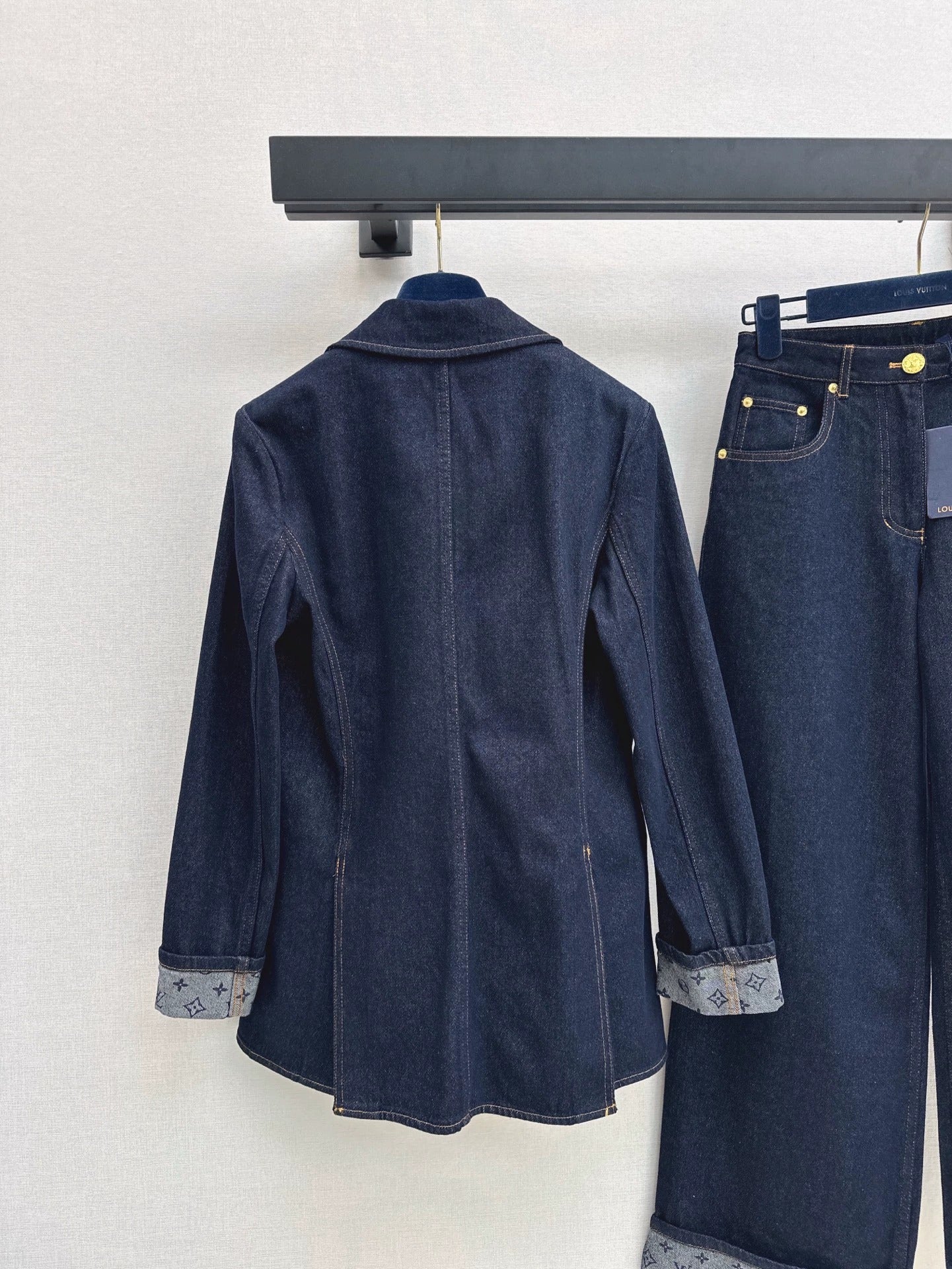 25 denim suit