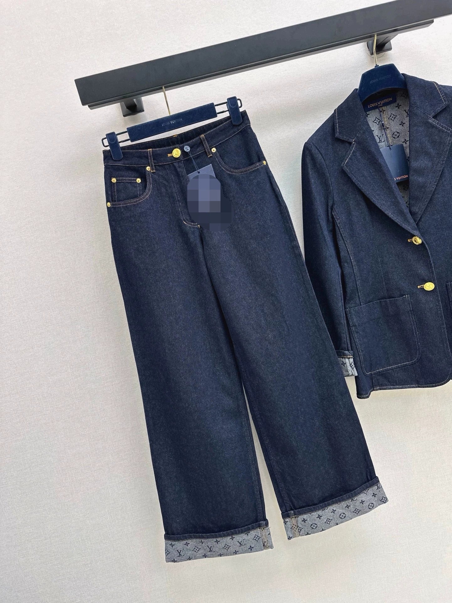 25 denim suit