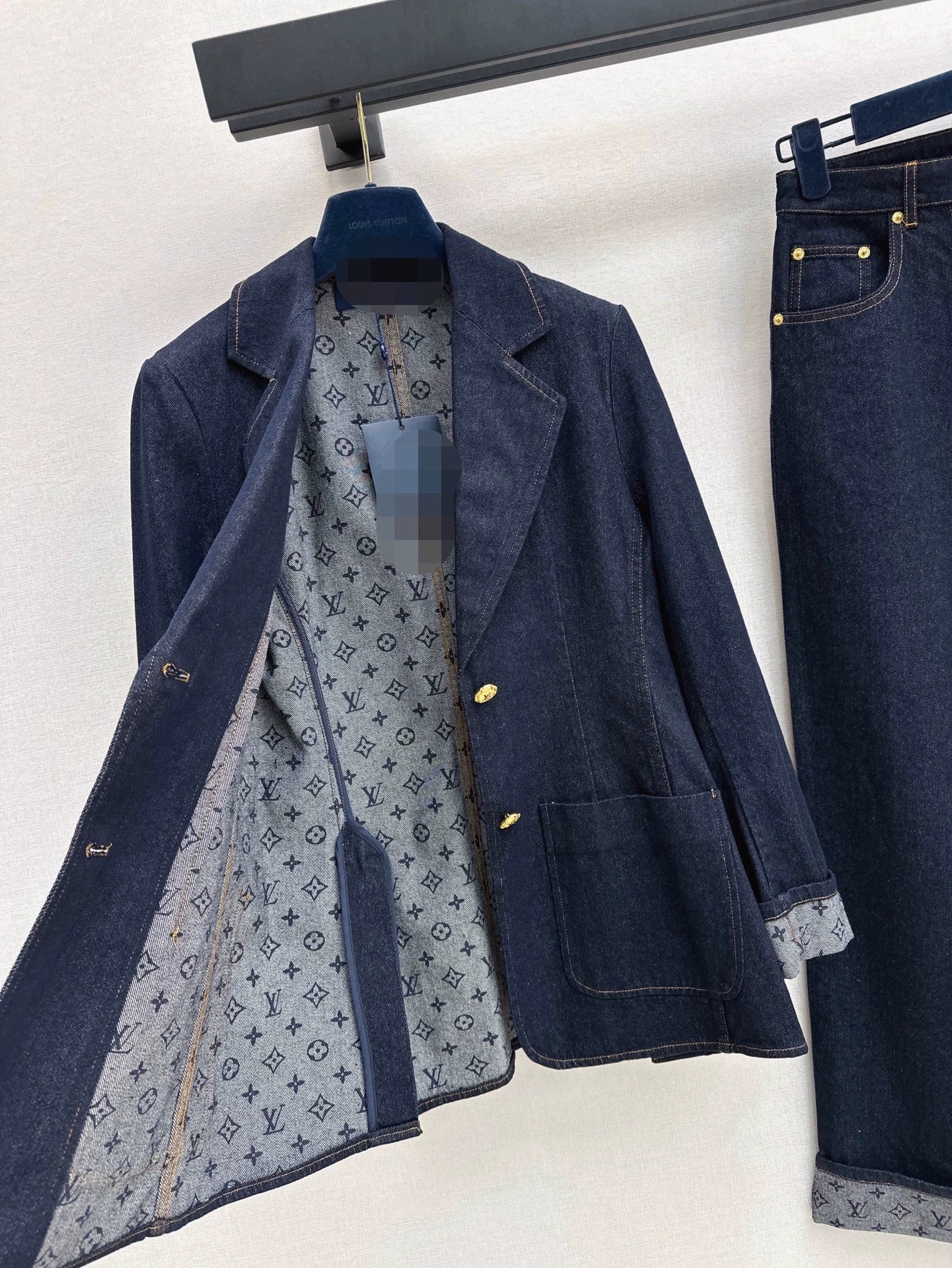 25 denim suit