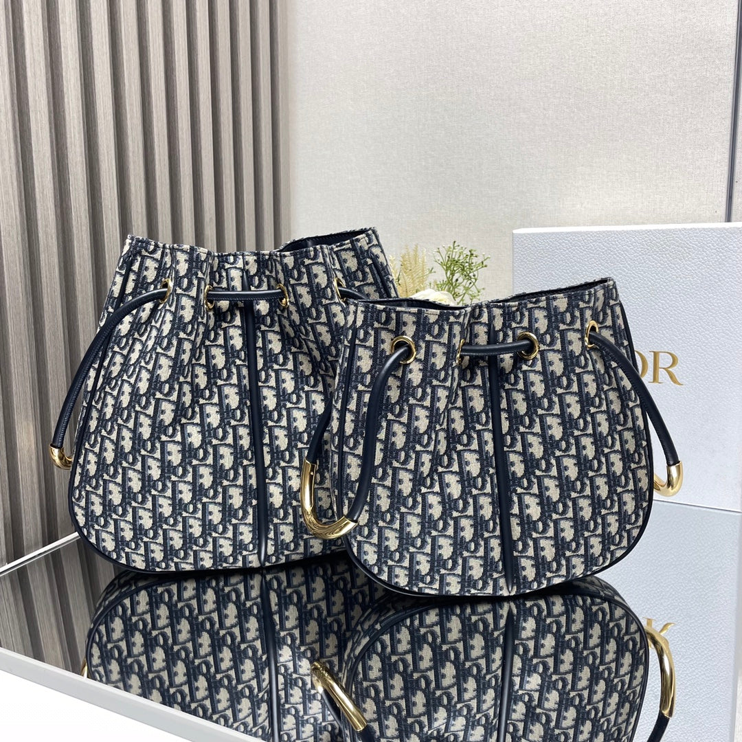Medium / Large Nolita Bag Blue Dior Oblique Jacquard