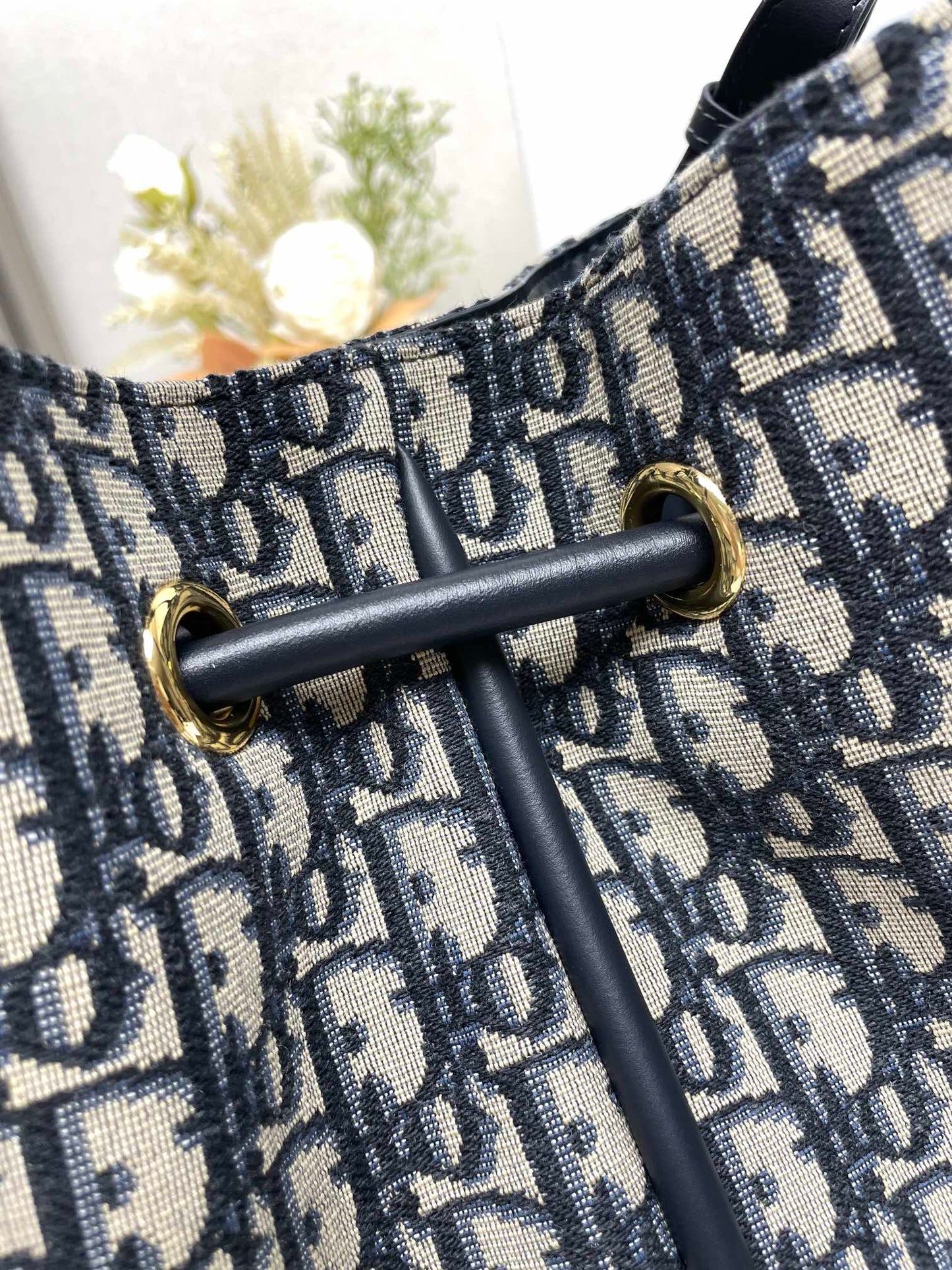 Medium / Large Nolita Bag Blue Dior Oblique Jacquard