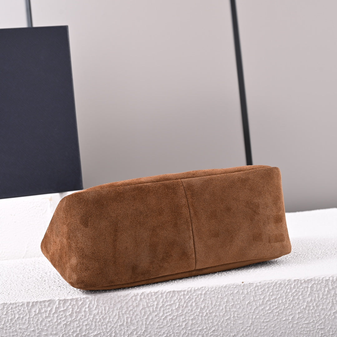 Medium Nubuck leather handbag