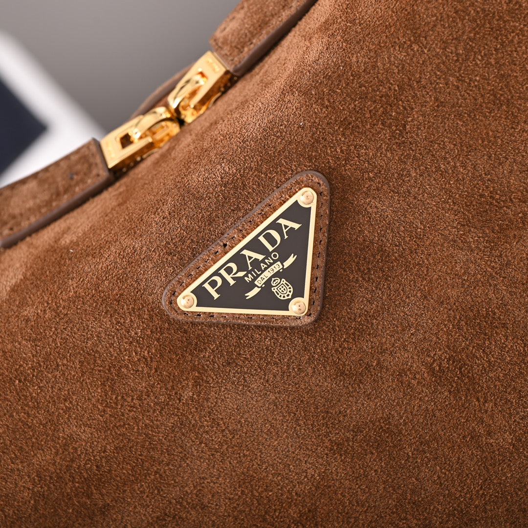 Medium Nubuck leather handbag