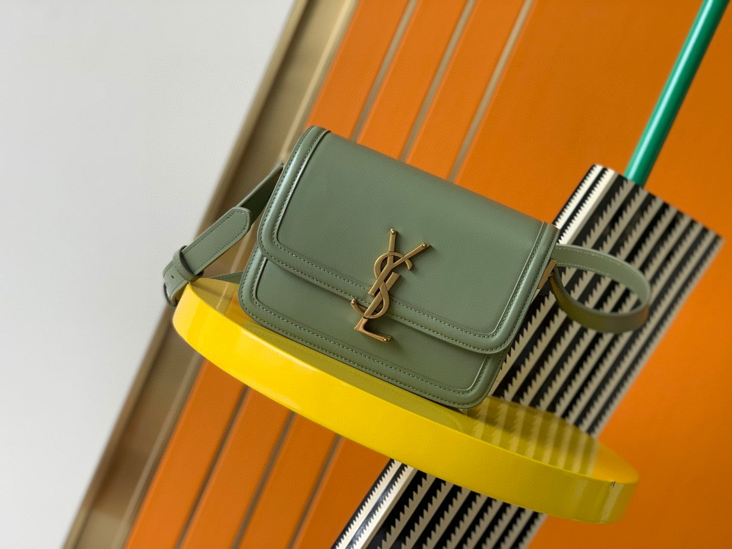 SOLFERINO SMALL SATCHEL IN BOX SAINT LAURENT