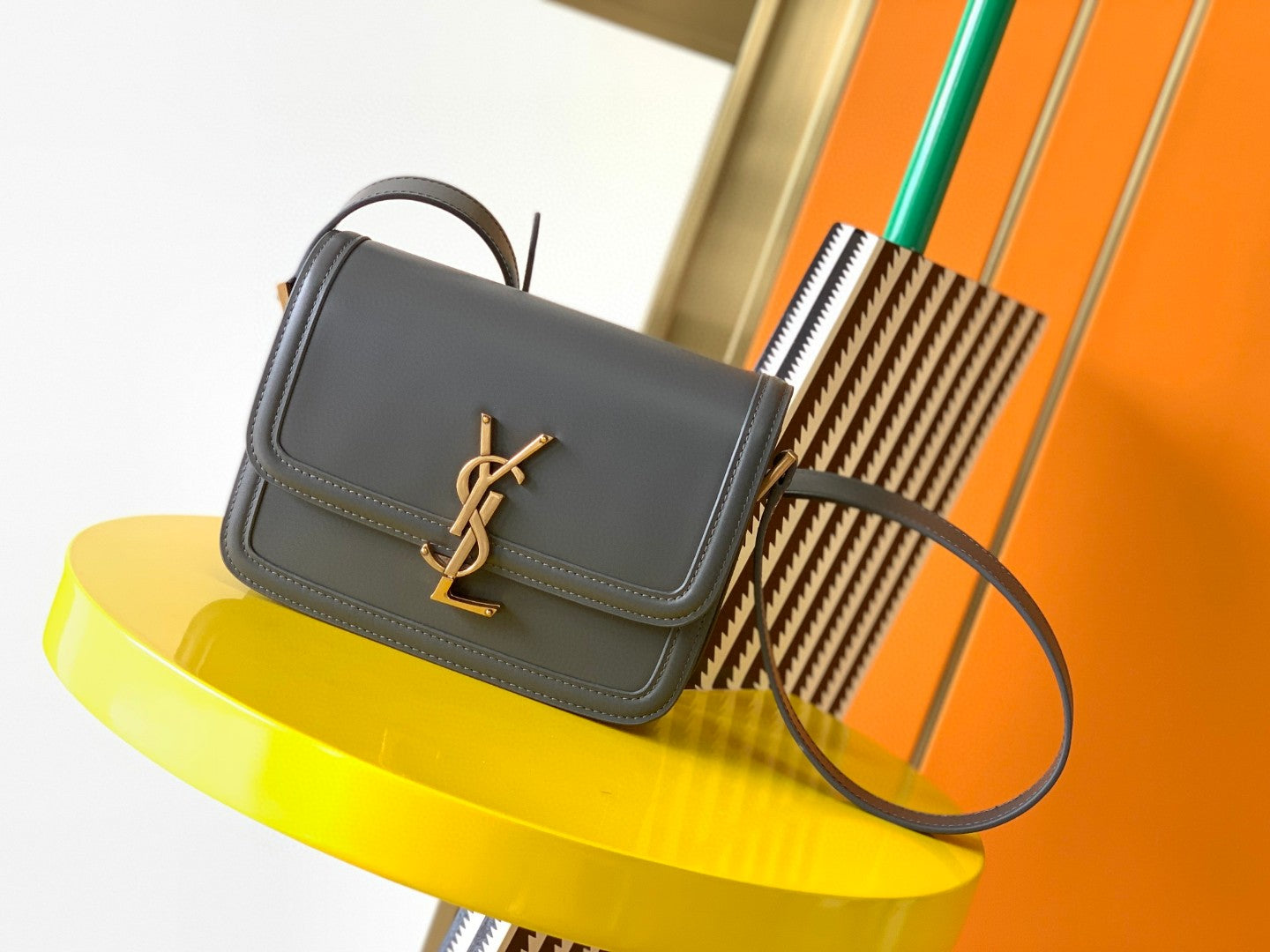 SOLFERINO SMALL SATCHEL IN BOX SAINT LAURENT