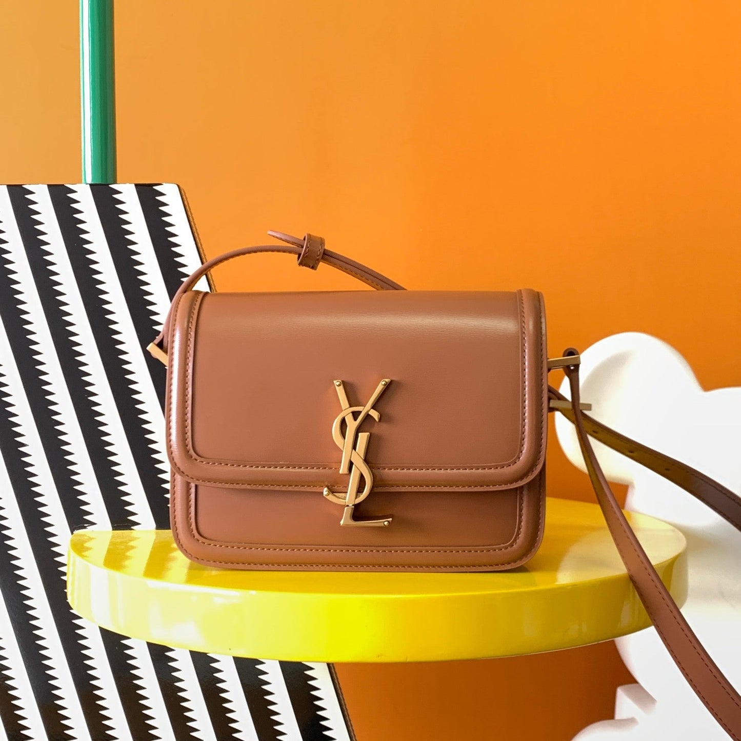 SOLFERINO SMALL SATCHEL IN BOX SAINT LAURENT