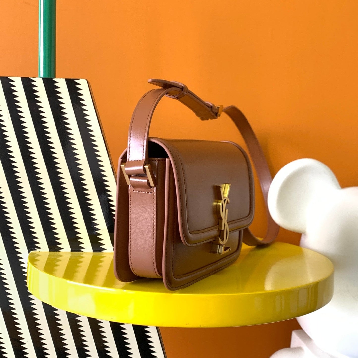 SOLFERINO SMALL SATCHEL IN BOX SAINT LAURENT
