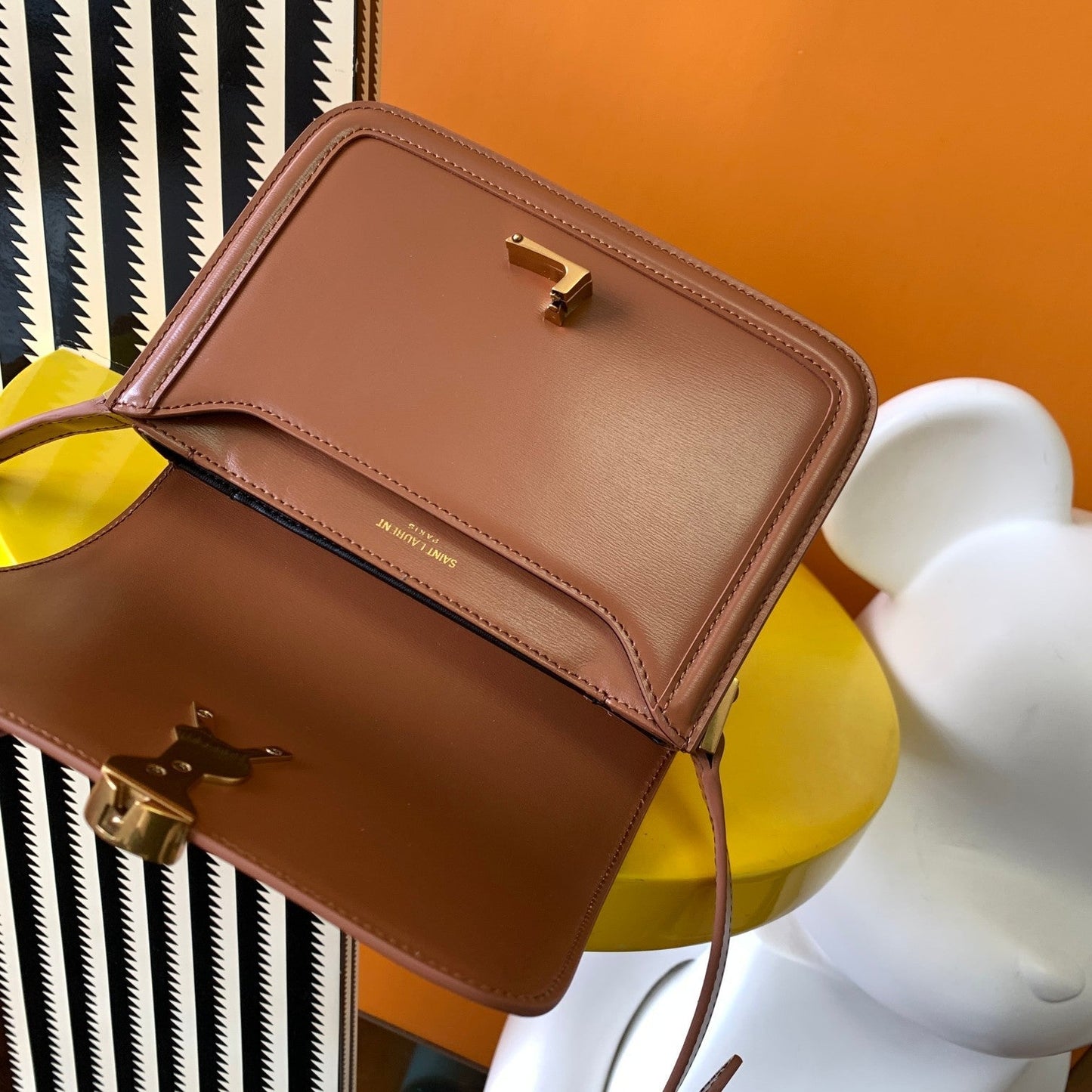 SOLFERINO SMALL SATCHEL IN BOX SAINT LAURENT
