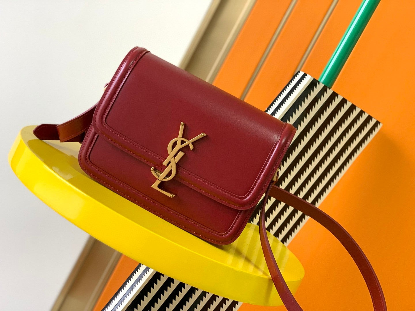 SOLFERINO SMALL SATCHEL IN BOX SAINT LAURENT