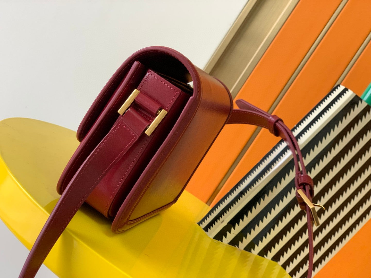 SOLFERINO SMALL SATCHEL IN BOX SAINT LAURENT