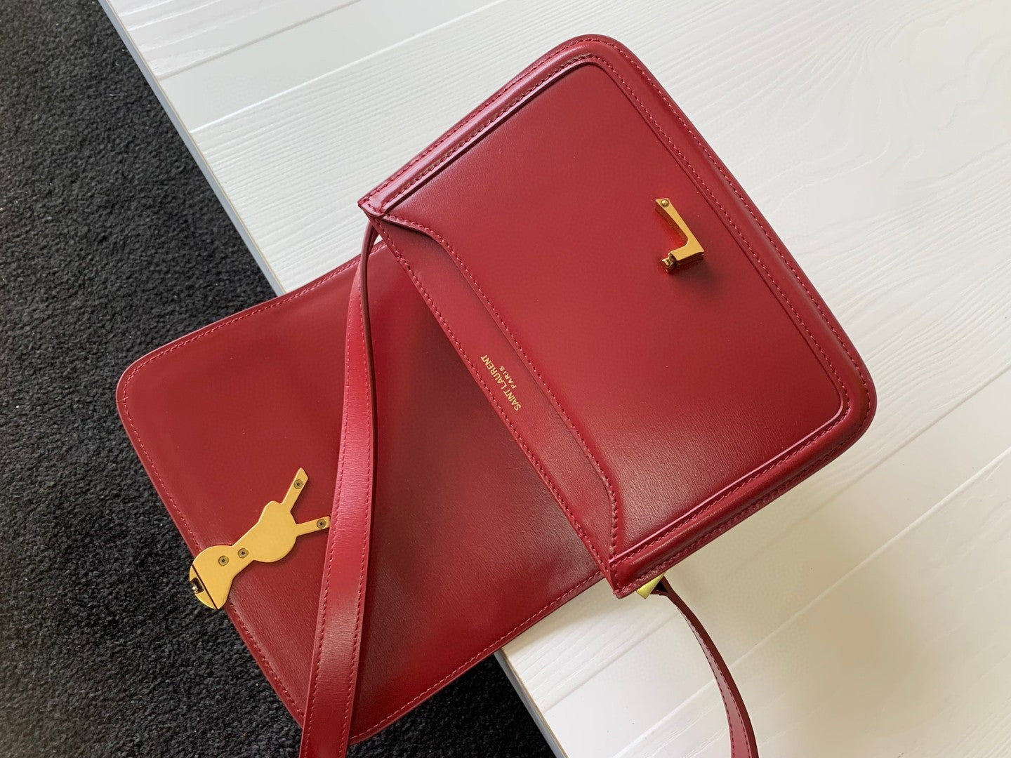 SOLFERINO SMALL SATCHEL IN BOX SAINT LAURENT
