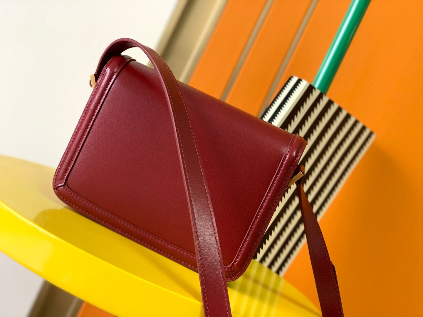 SOLFERINO SMALL SATCHEL IN BOX SAINT LAURENT