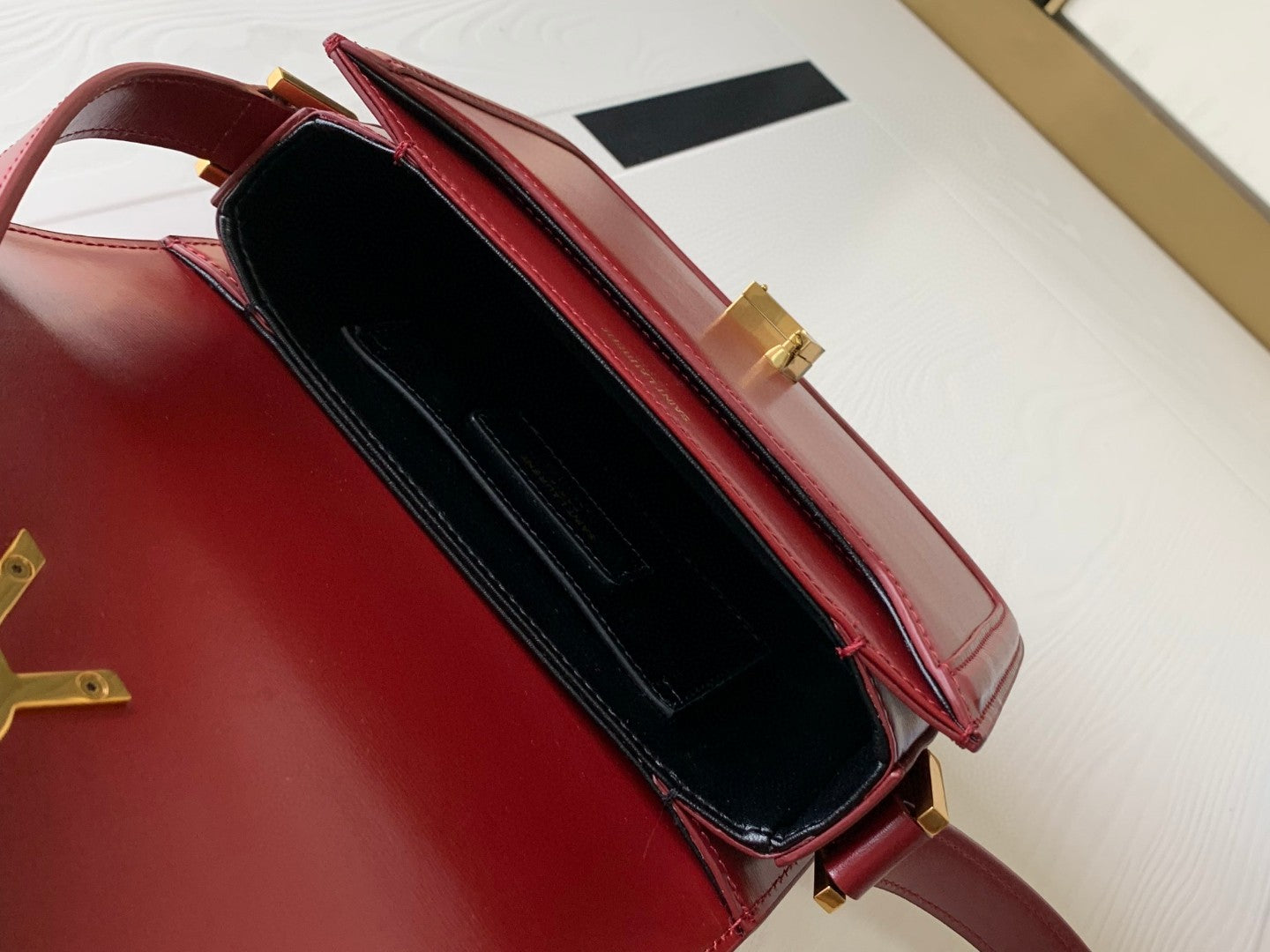 SOLFERINO SMALL SATCHEL IN BOX SAINT LAURENT