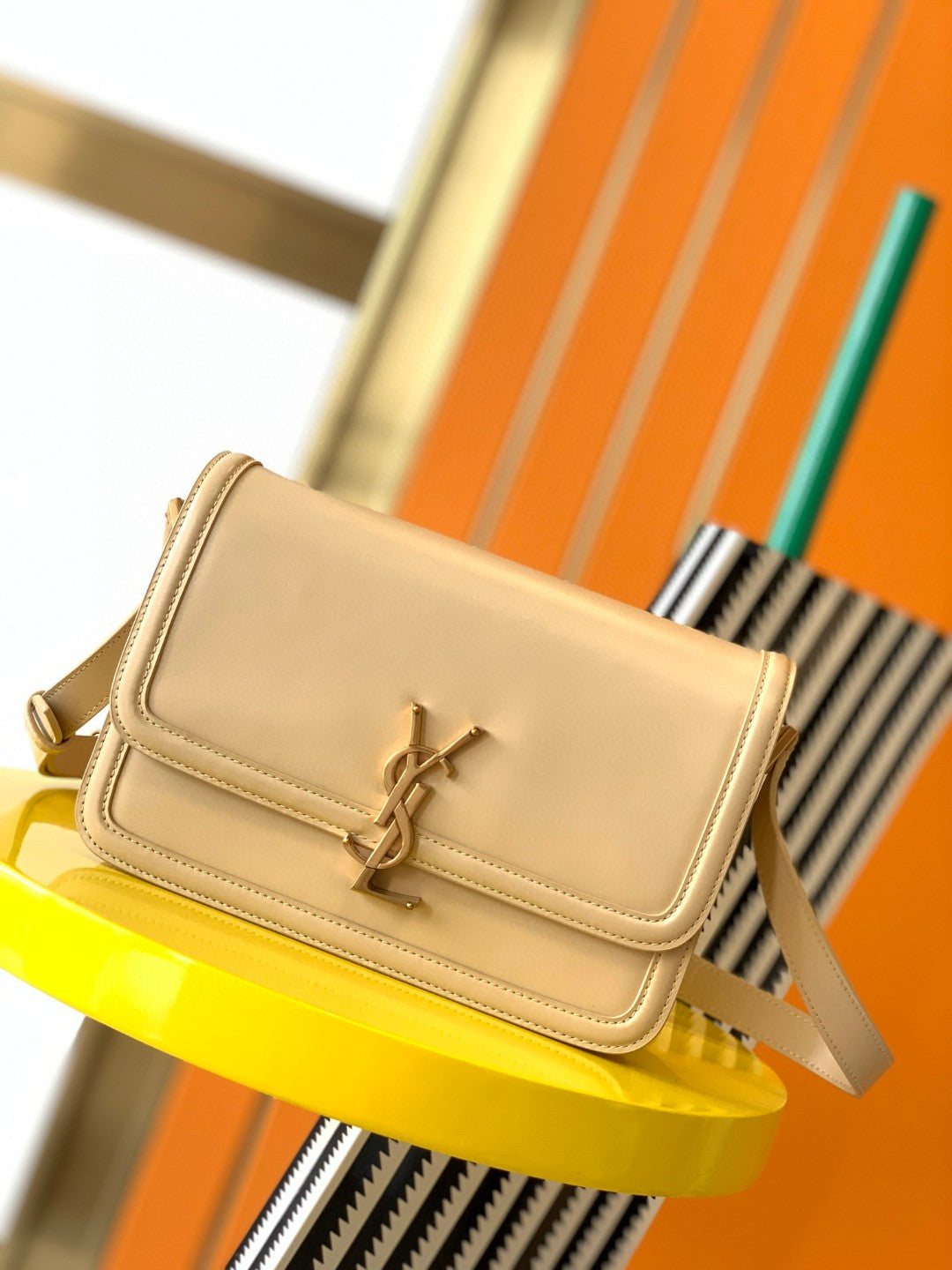 SOLFERINO MEDIUM SATCHEL IN BOX SAINT LAURENT