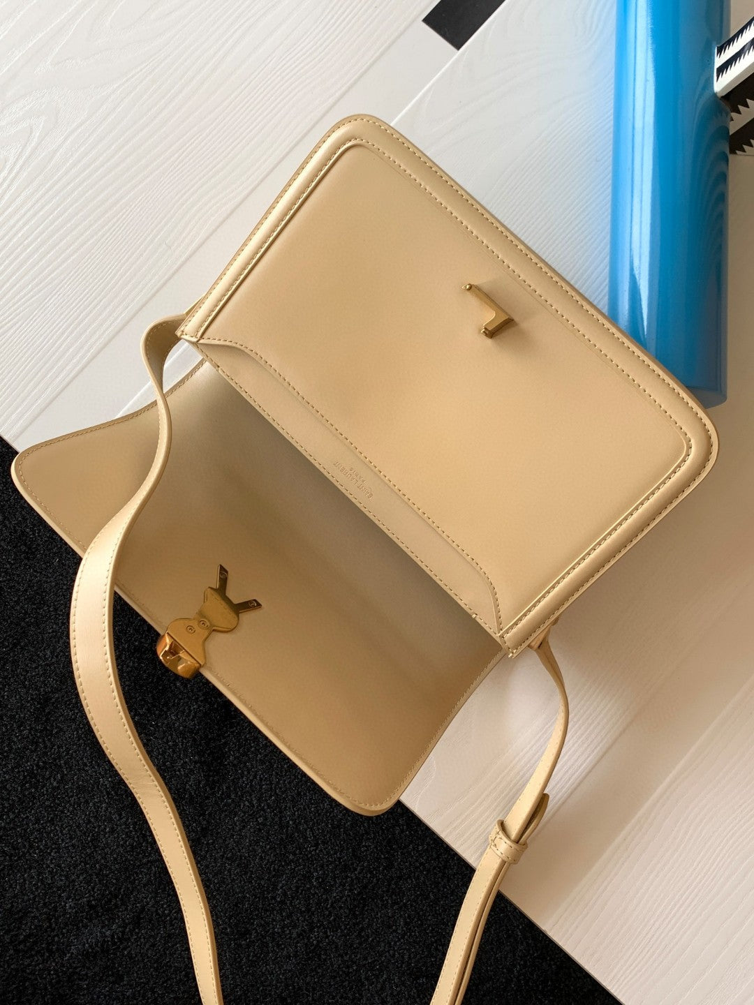 SOLFERINO MEDIUM SATCHEL IN BOX SAINT LAURENT