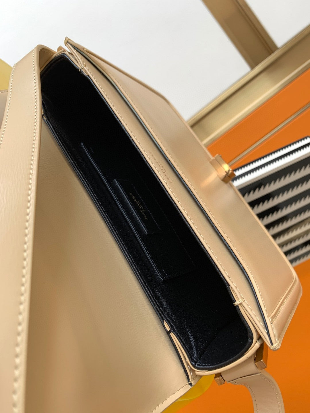 SOLFERINO MEDIUM SATCHEL IN BOX SAINT LAURENT