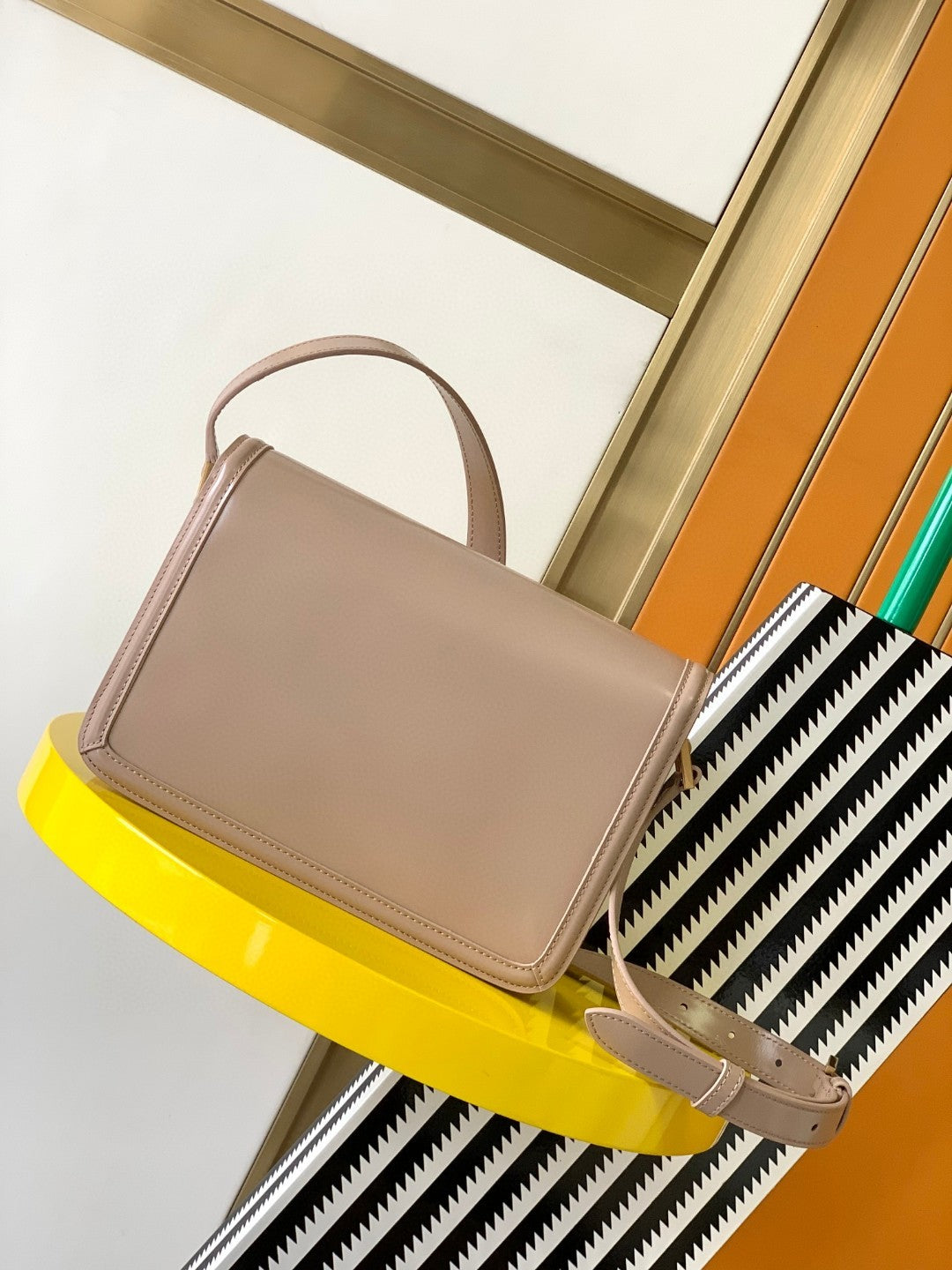 SOLFERINO MEDIUM SATCHEL IN BOX SAINT LAURENT