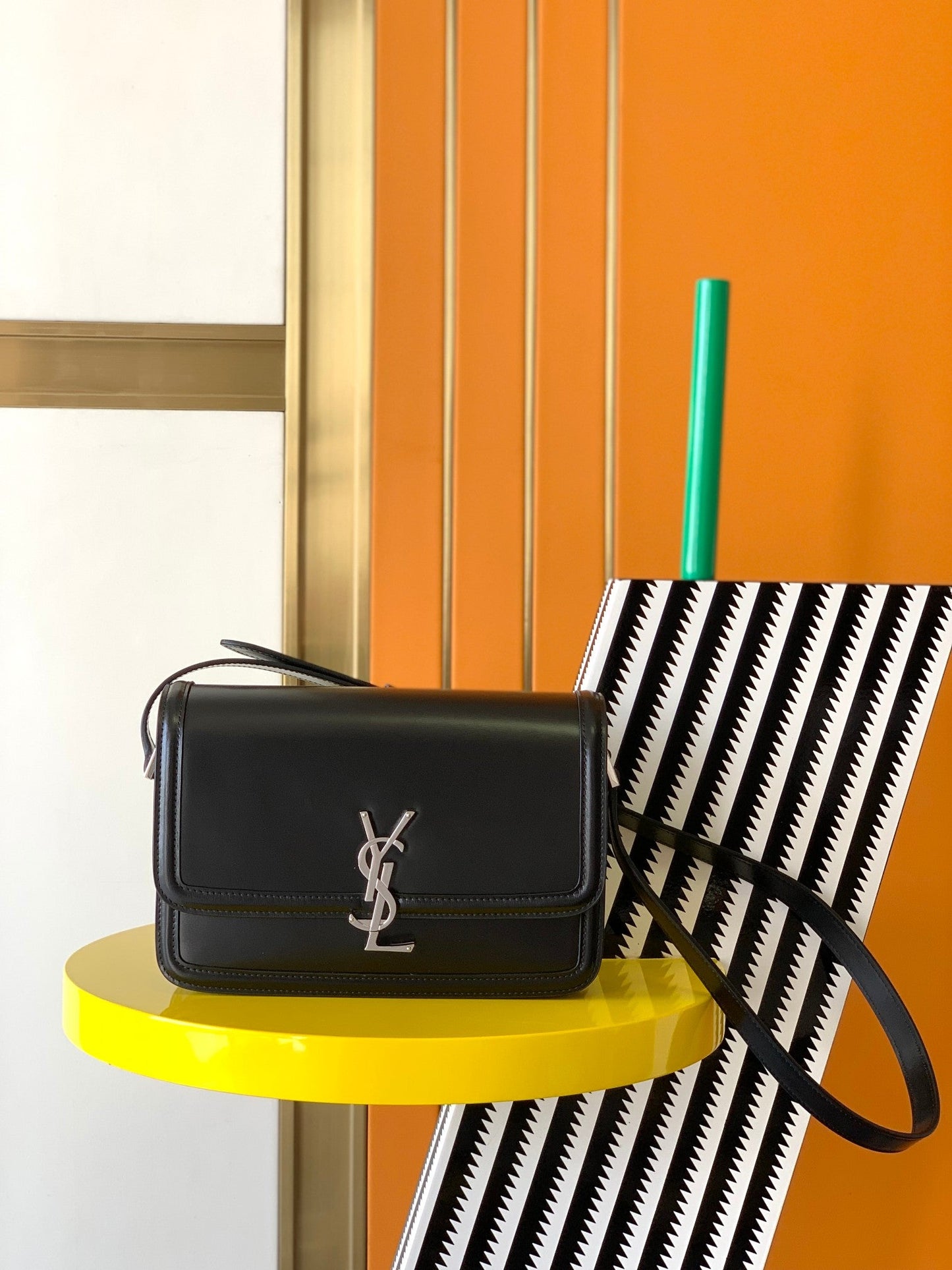 SOLFERINO MEDIUM SATCHEL IN BOX SAINT LAURENT