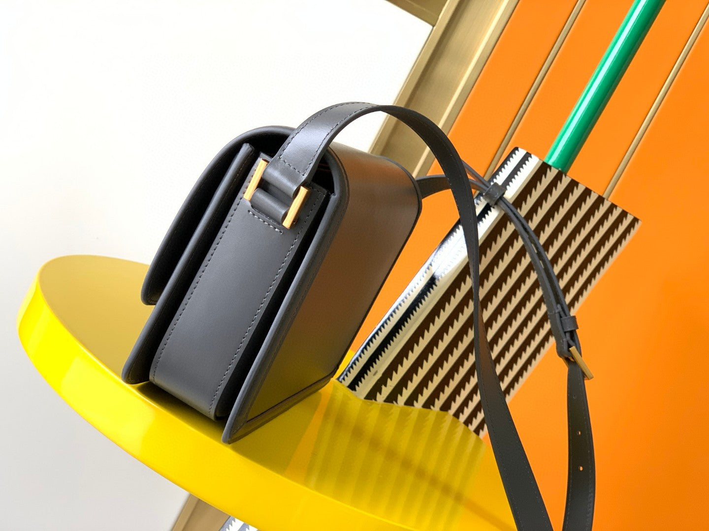 SOLFERINO MEDIUM SATCHEL IN BOX SAINT LAURENT
