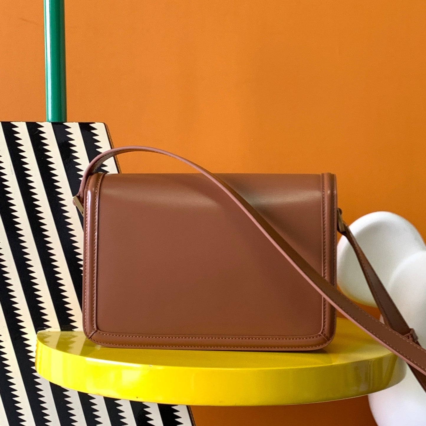 SOLFERINO MEDIUM SATCHEL IN BOX SAINT LAURENT
