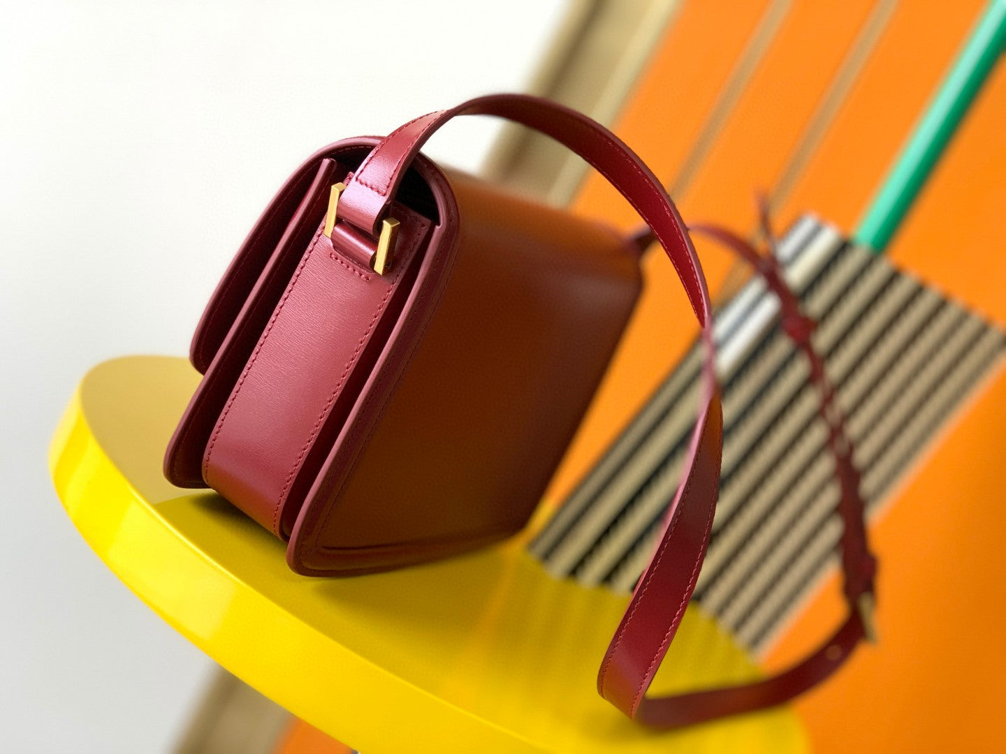 SOLFERINO MEDIUM SATCHEL IN BOX SAINT LAURENT
