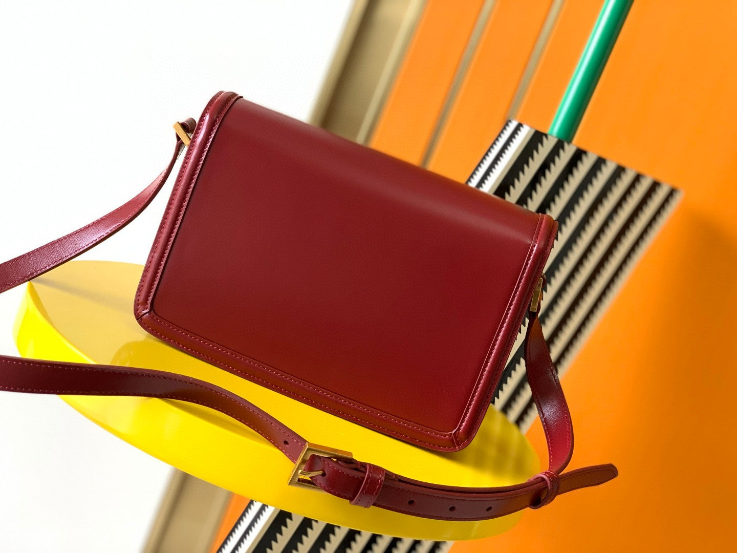 SOLFERINO MEDIUM SATCHEL IN BOX SAINT LAURENT