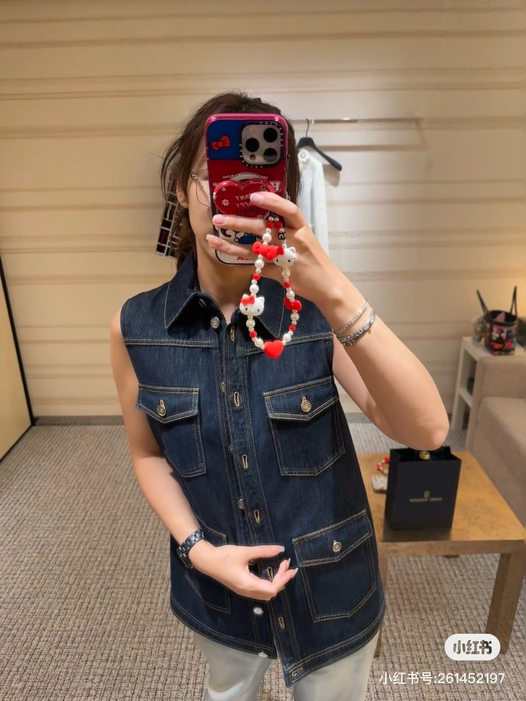 ch 25ss denim vest