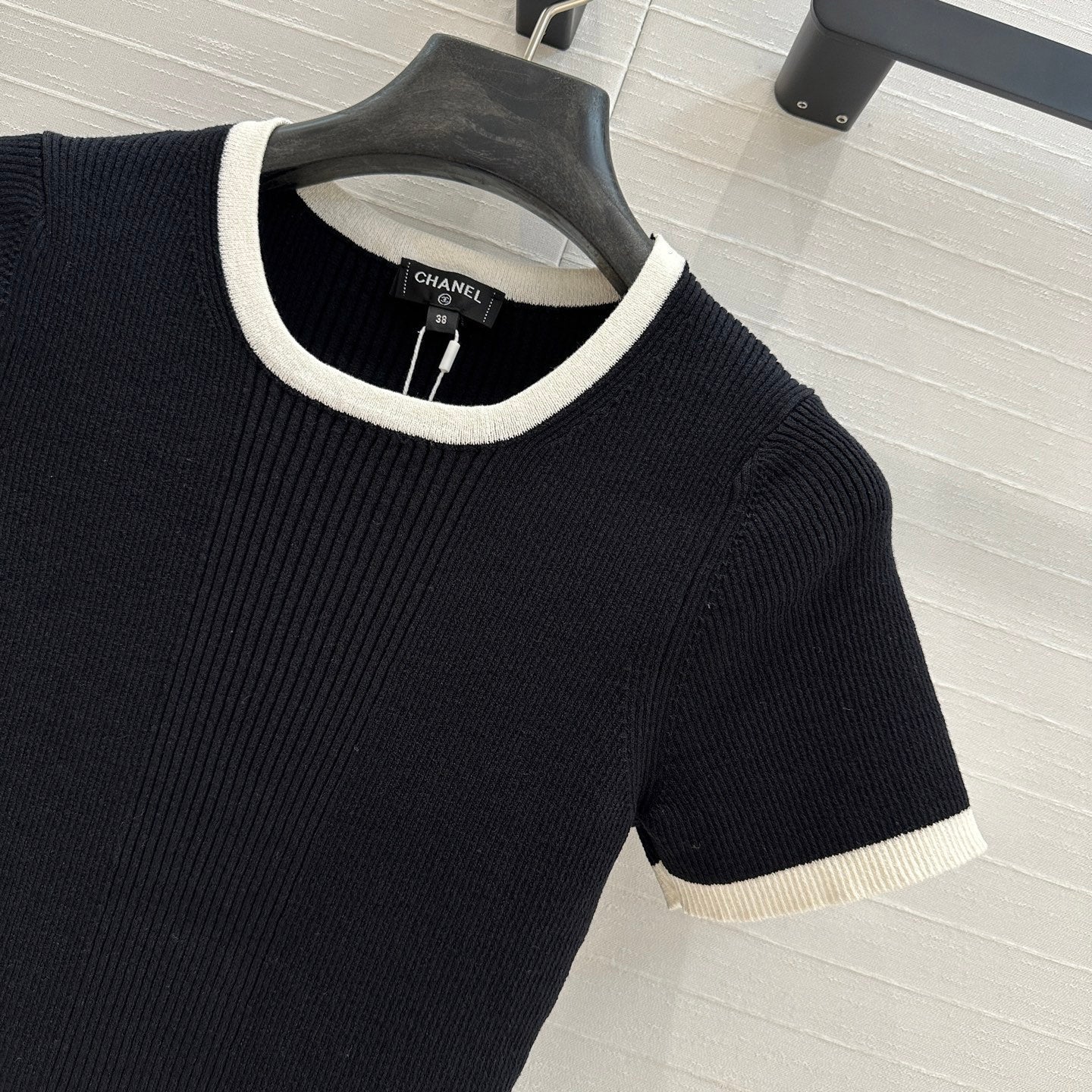 ch 25ss knitted t-shirt