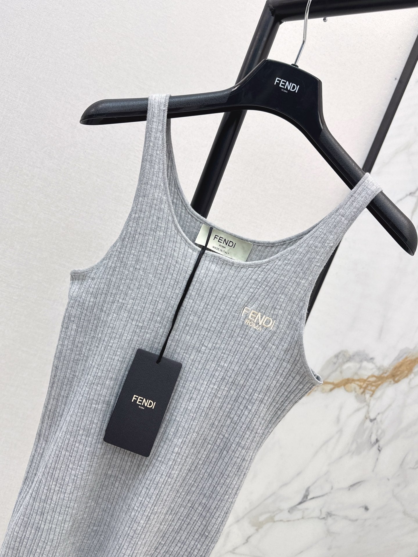 f 25ss knitted vest