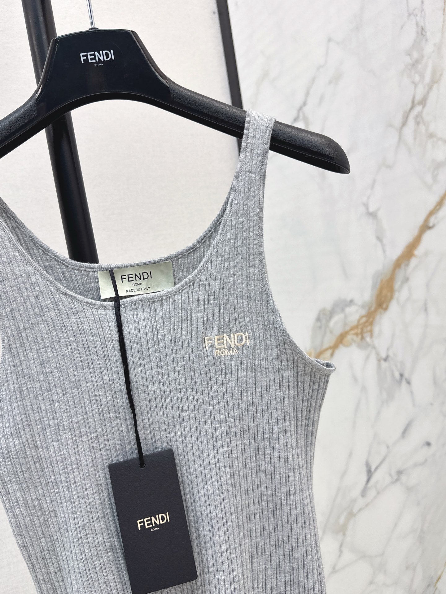 f 25ss knitted vest