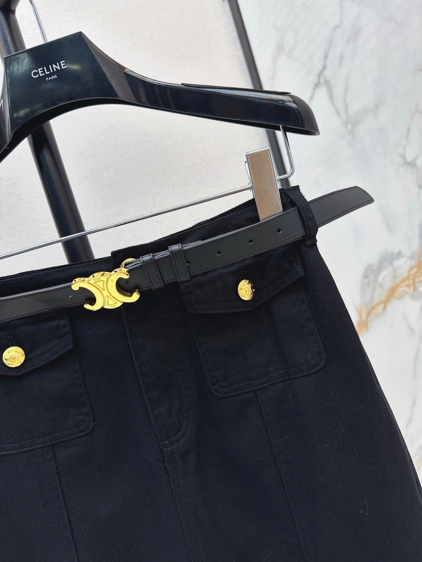 25ss denim skirt