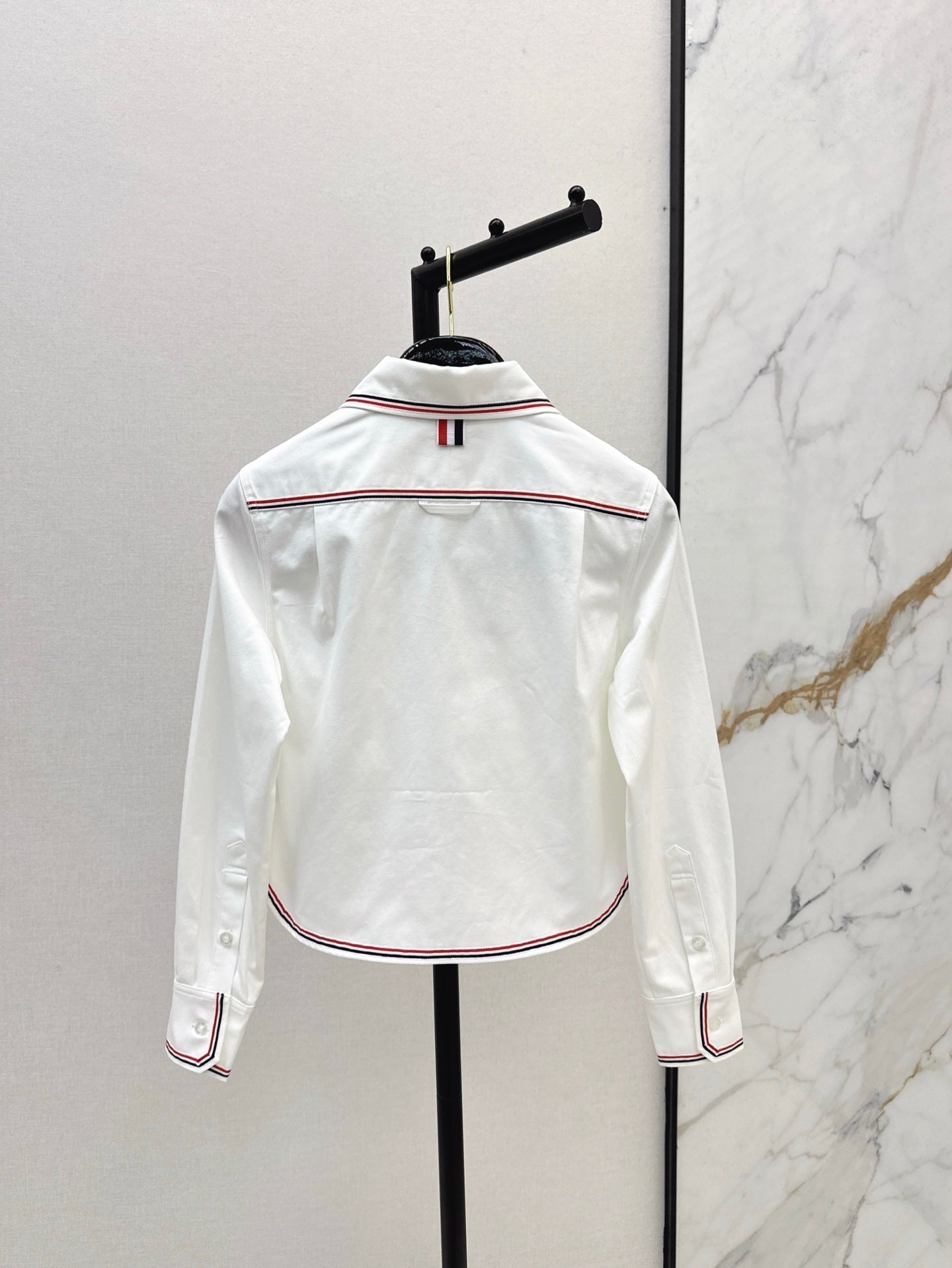 25ss webbing buttons shirt