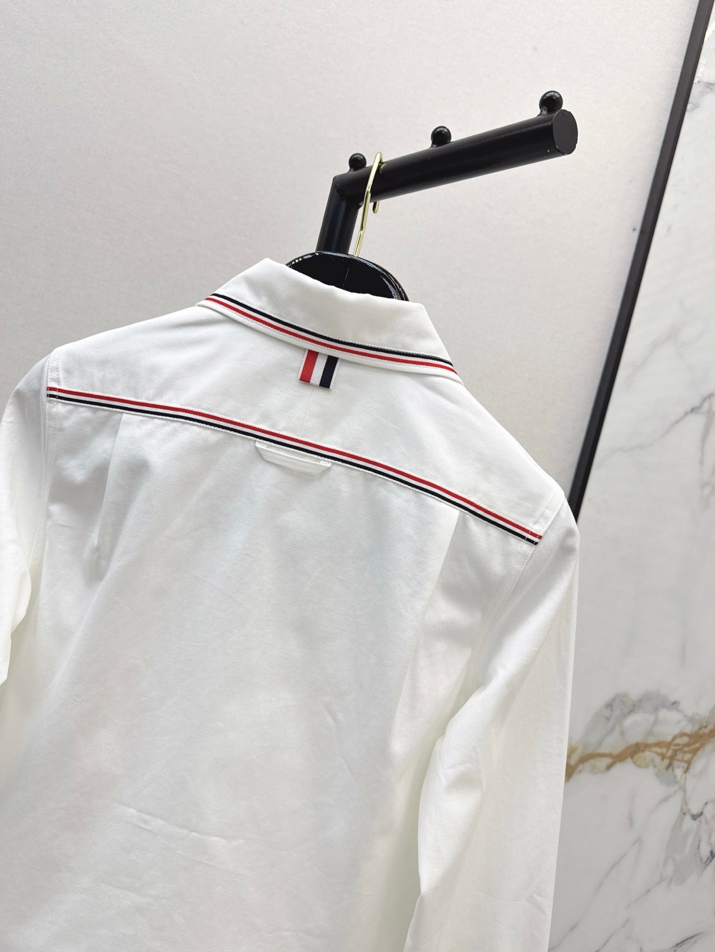 25ss webbing buttons shirt