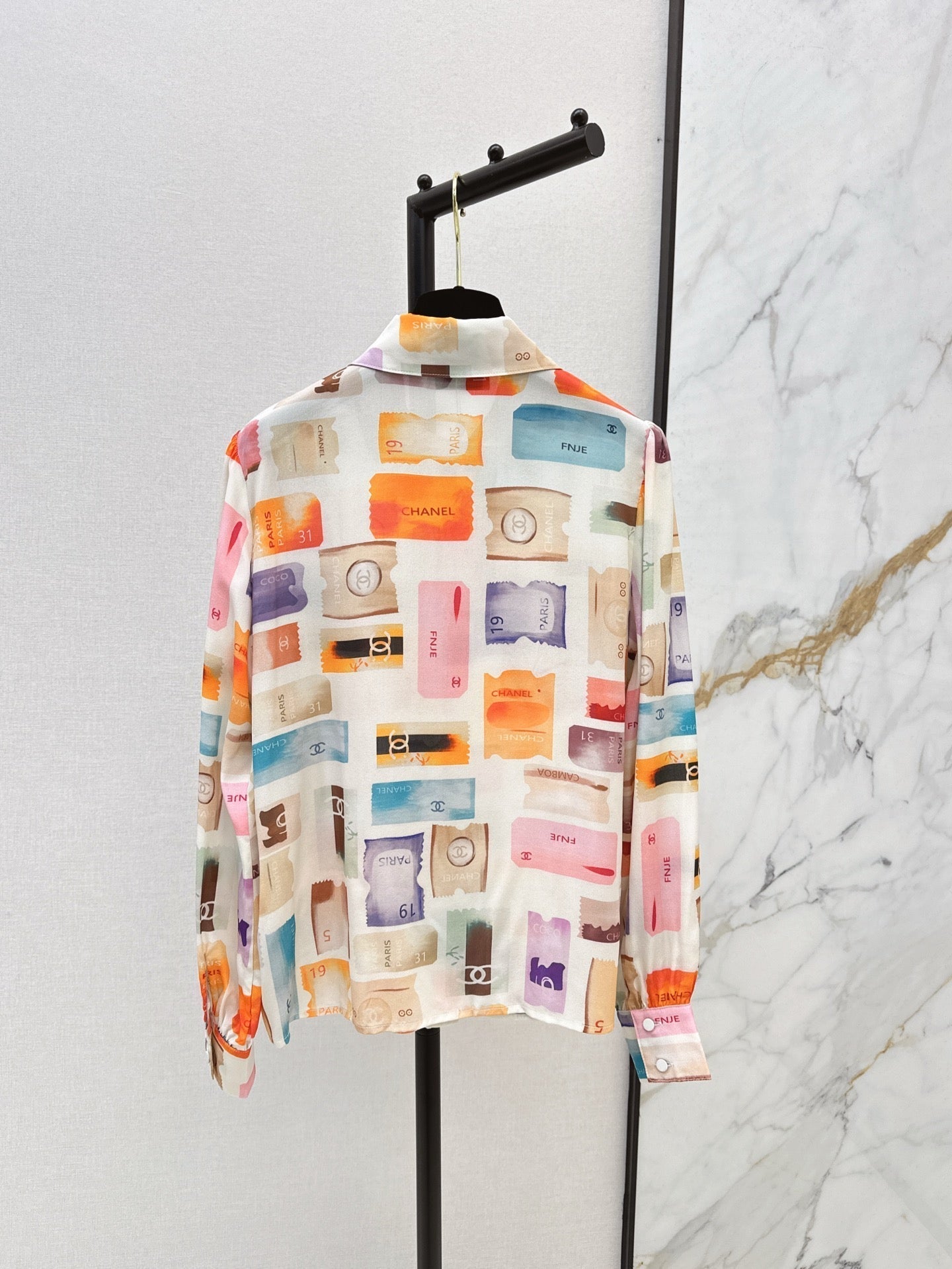 Ch 25ss silk buttons shirt