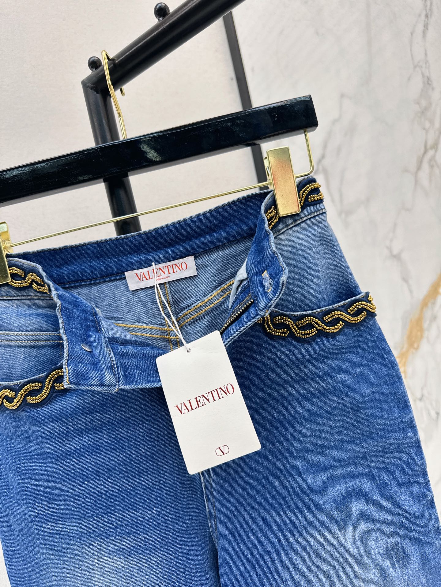 Val 25ss beaded jeans