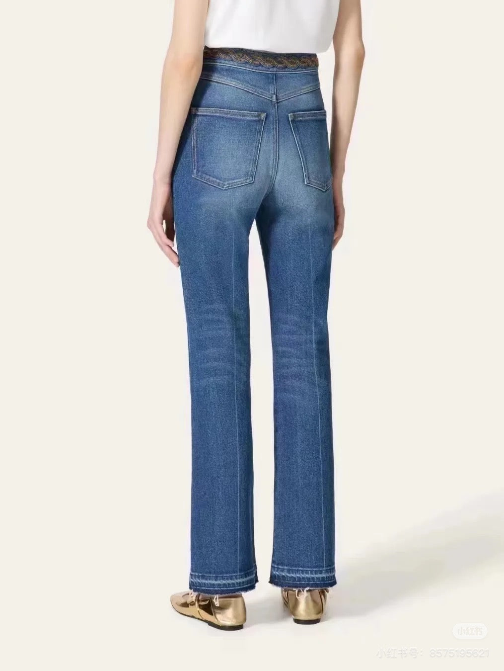 Val 25ss beaded jeans