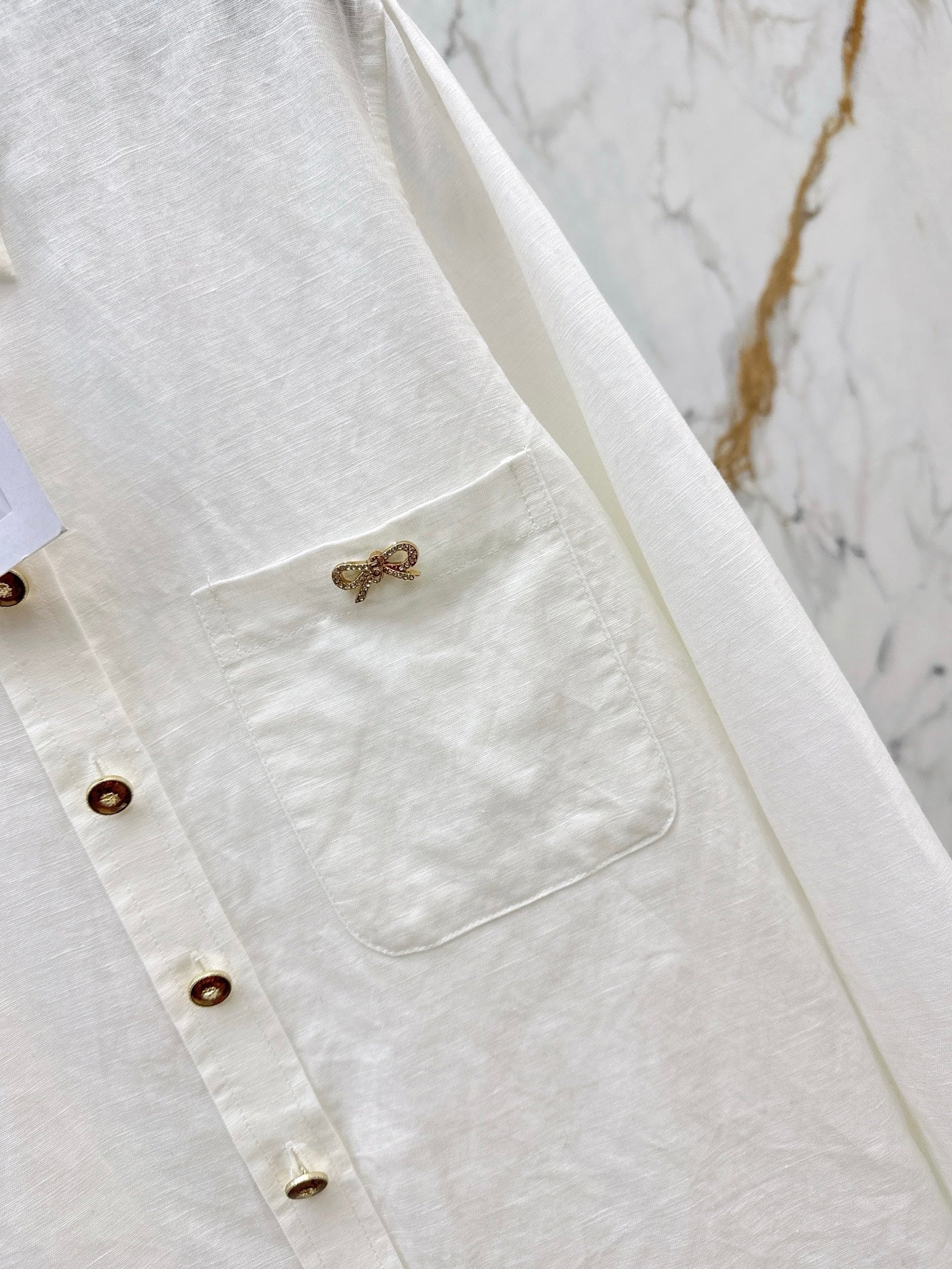 Ch 25ss linen buttons shirt