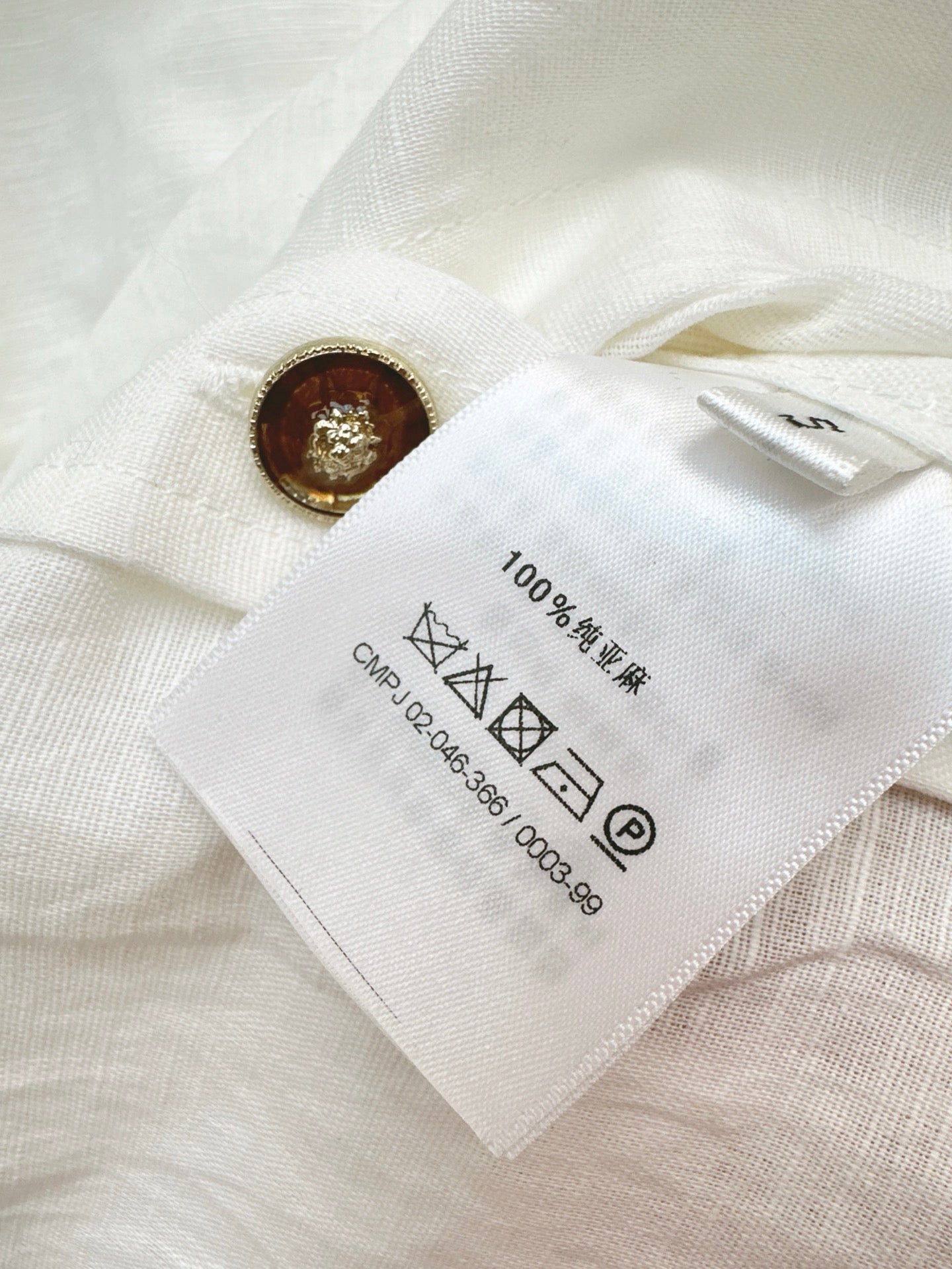 Ch 25ss linen buttons shirt