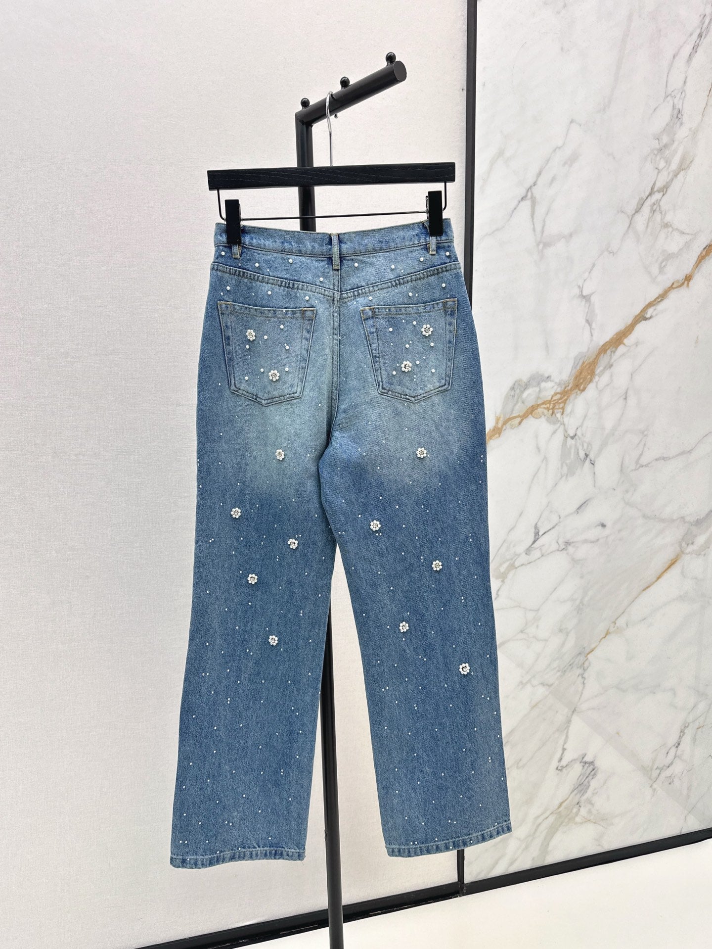MA 25ss beaded jeans