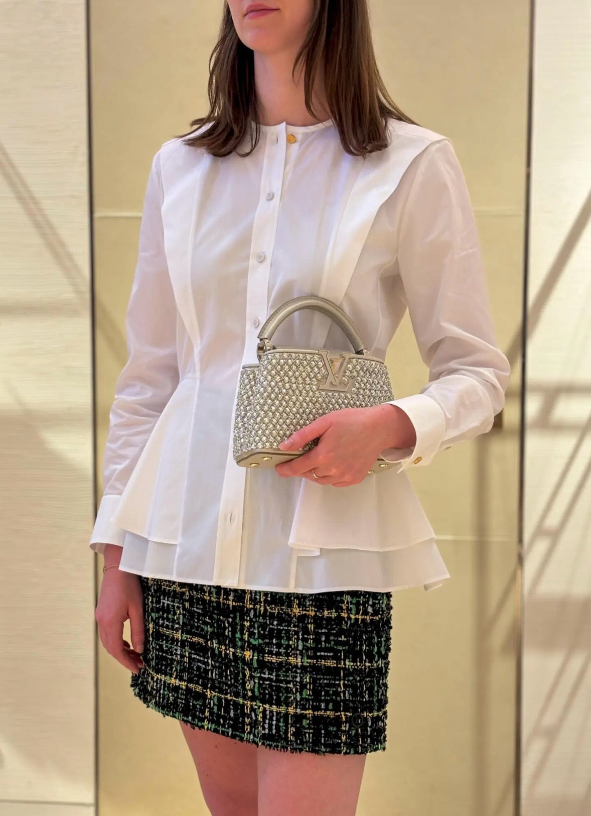 L 25ss buttons shirt