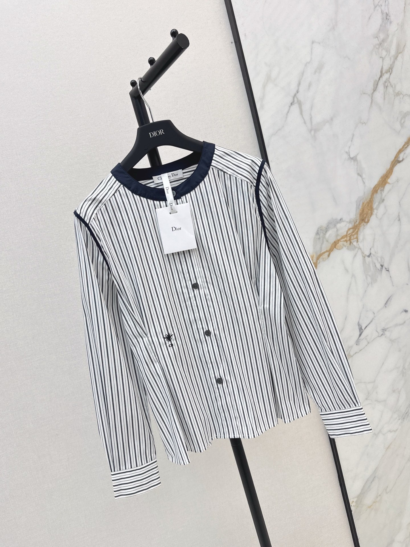 D 25ss embroidered shirt