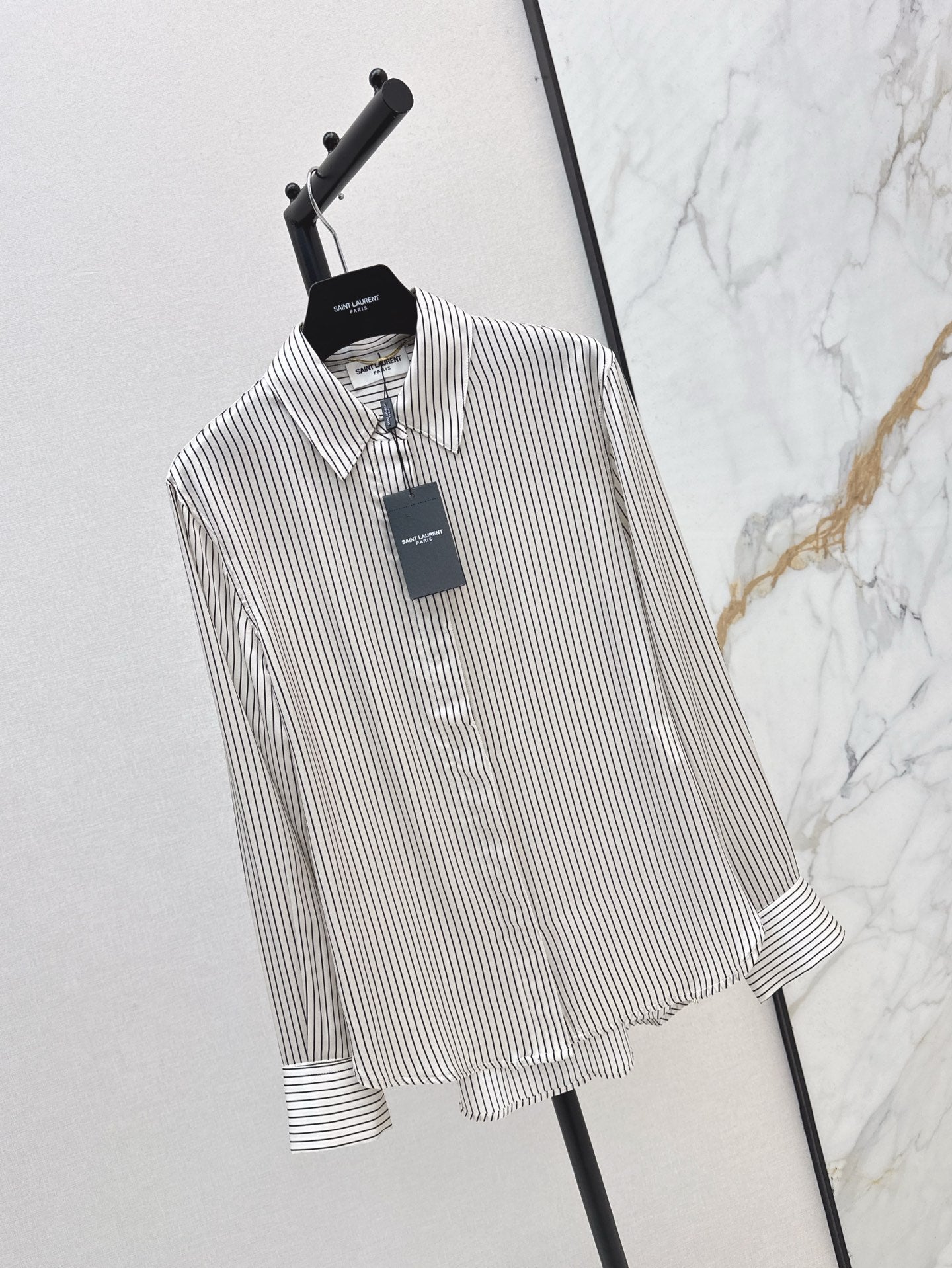 Sa 25ss Silk buttons shirt