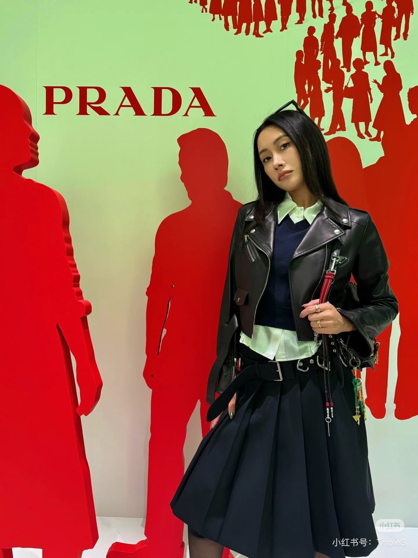 P 25ss belt skirt
