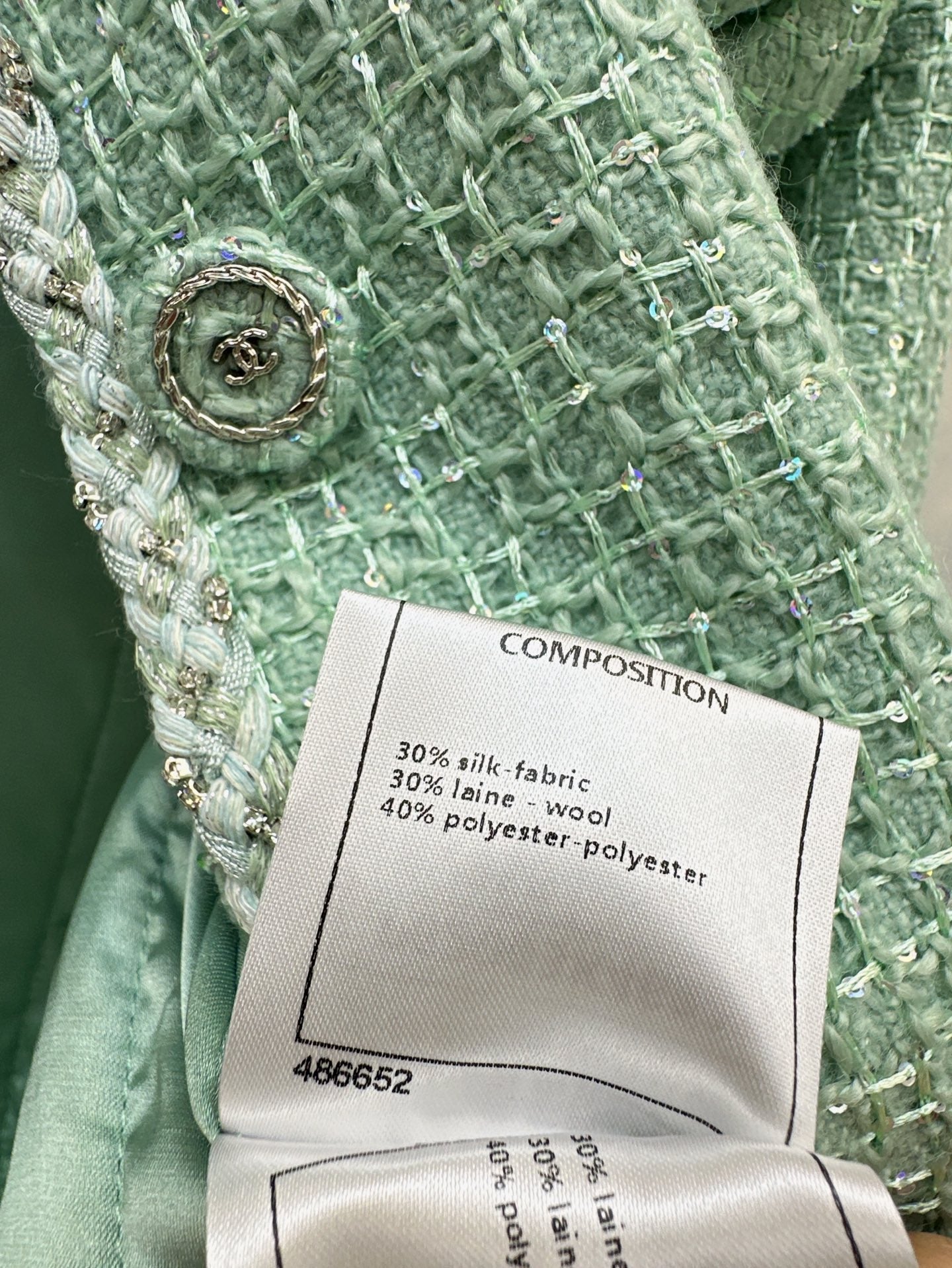 ch 25ss woven jacket