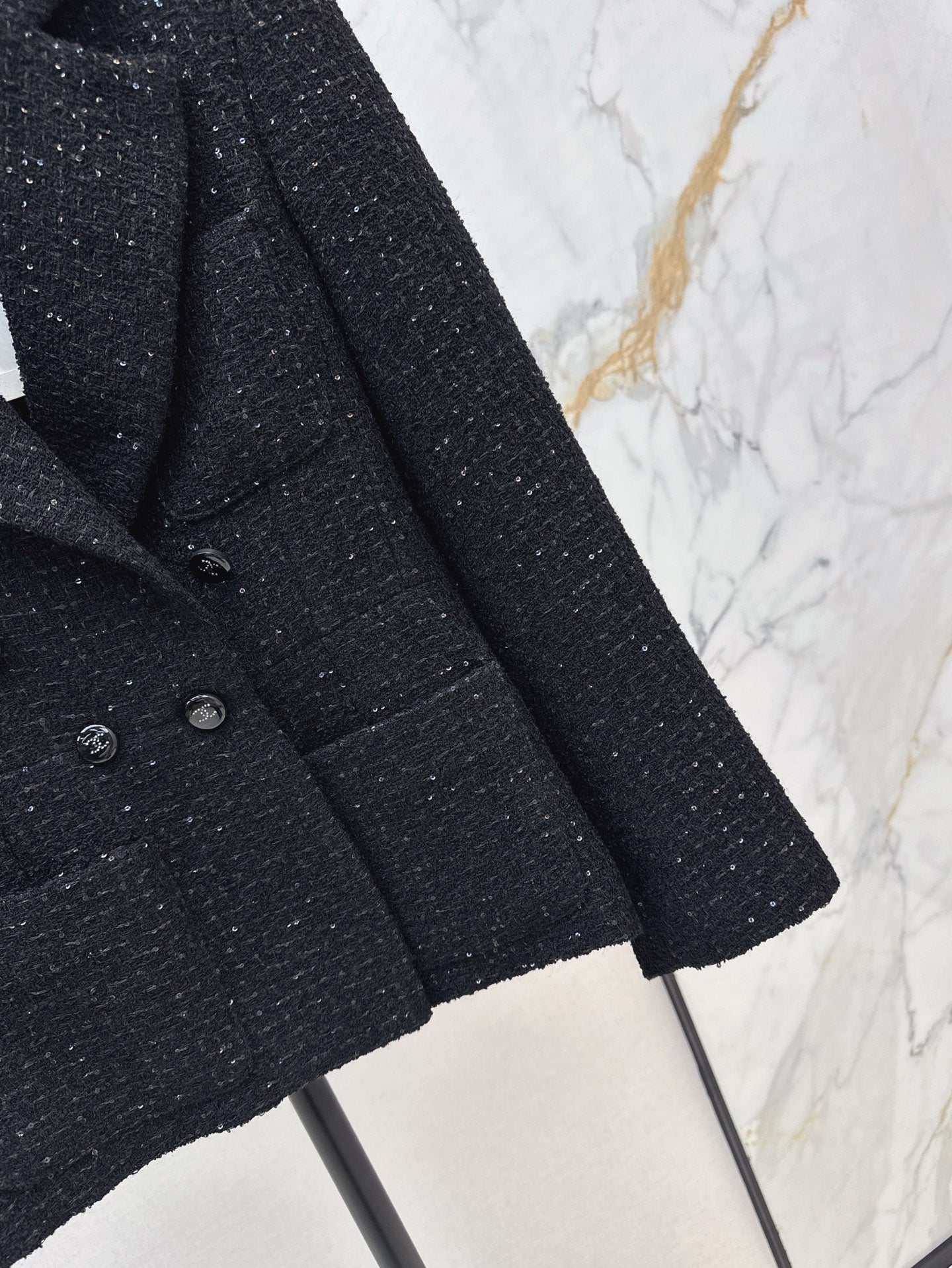 25ss rhinestone blazer