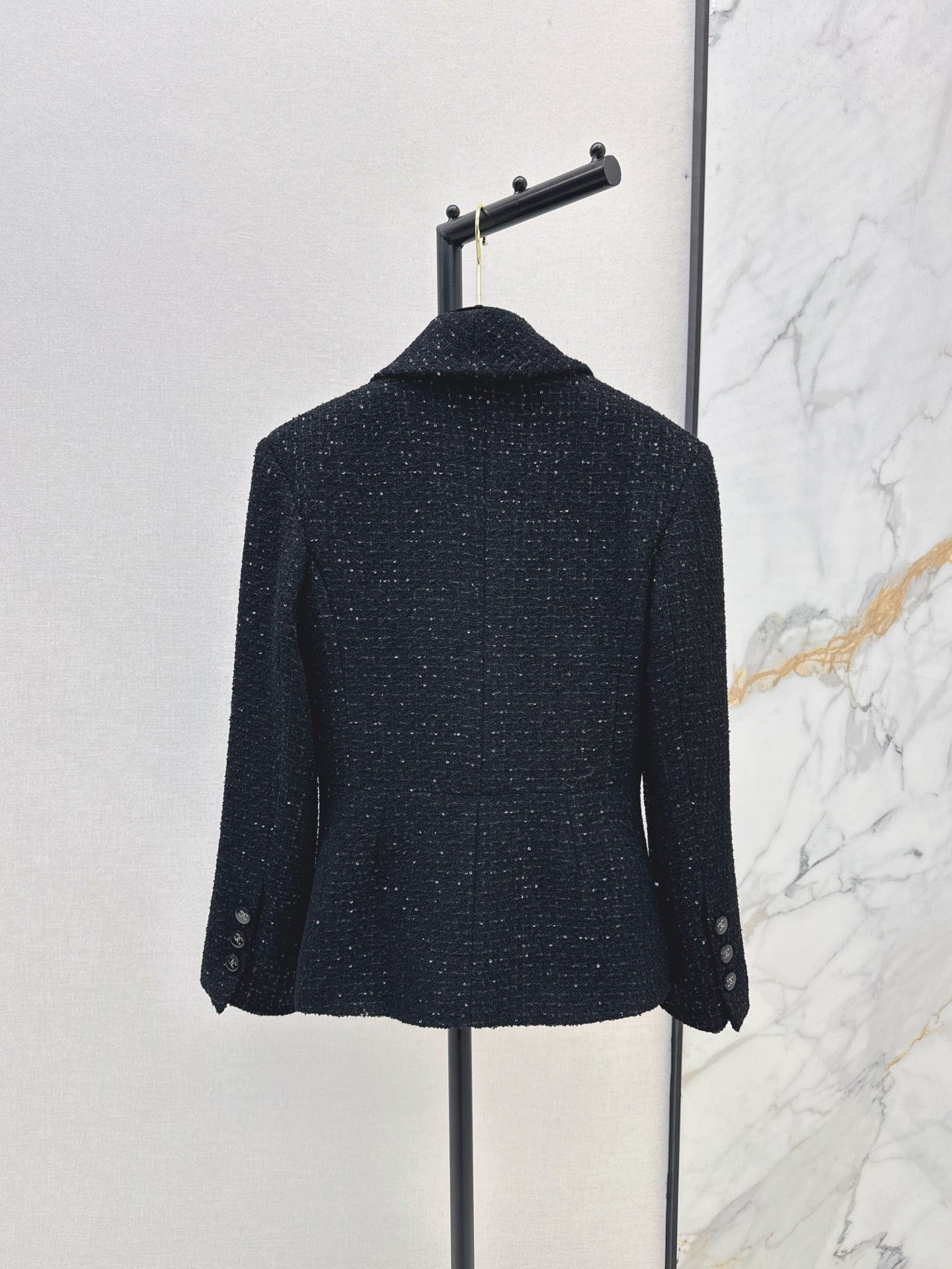 25ss rhinestone blazer